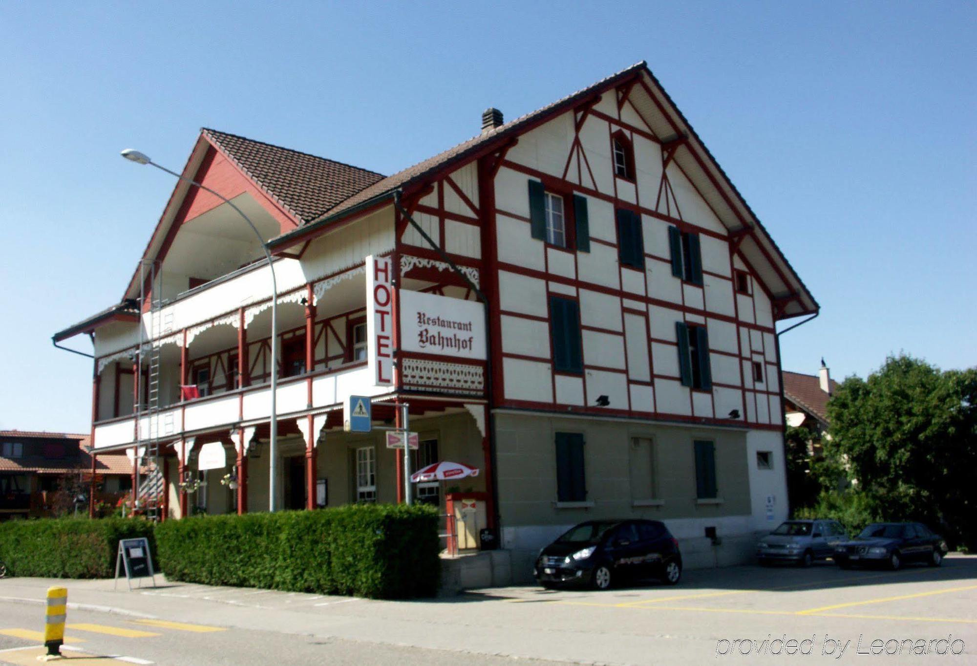 Hotel Restaurant Bahnhof Schüpfen Extérieur photo
